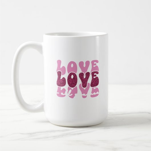 Mugs valentine day コーヒーマグカップ (左)