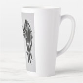 Mugshot：コーヒーのデザイン カフェラテマグ (右)