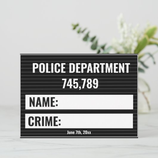 Mugshot signboard generator template カード (スタンド正面)