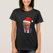 Mugshot Trump Picture - Prison Mug Shot Funny Chri Tシャツ (正面)
