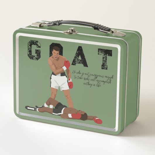 Muhammad Ali  メタルランチボックス (正面)