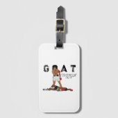 Muhammad Ali  ラゲッジタグ (正面縦)