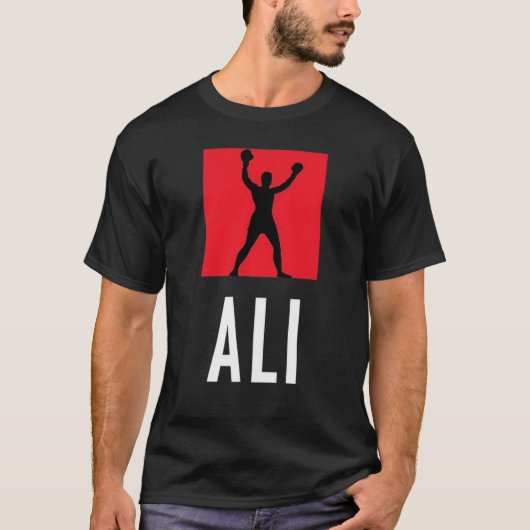 Muhammad Ali -素晴らし The  of All Time T-Shirt Tシャツ (正面)