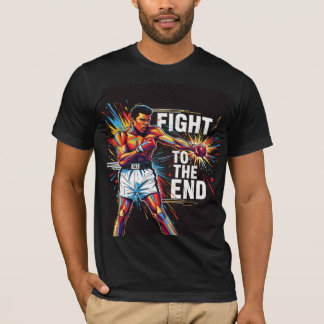 Muhammad Ali "Fight to the End" Tシャツ |