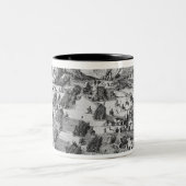 Muhlbergの戦いの一般的な見解 ツートーンマグカップ (中央)