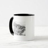 Muhlbergの戦いの一般的な見解 マグカップ (正面左)