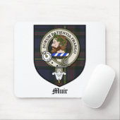 Muirの一族はバッジのタータンチェックの頂点に達します マウスパッド (マウス)