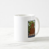 Muirの森の国有記念物3 コーヒーマグカップ (正面右)