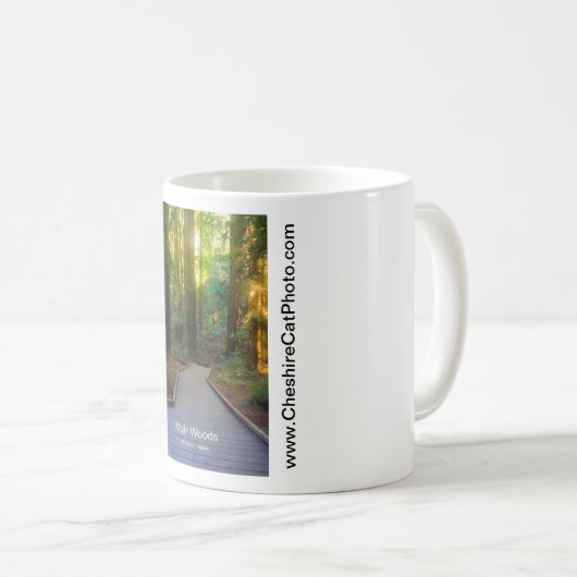 Muirの森の通路カリフォルニアプロダクト コーヒーマグカップ (正面右)