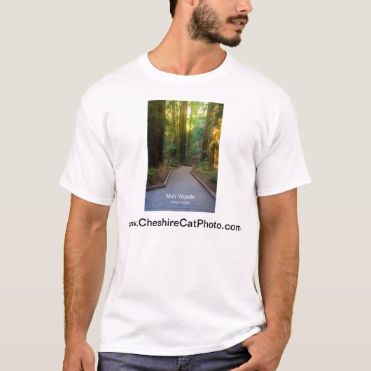 Muirの森の通路カリフォルニアプロダクト Tシャツ (正面)
