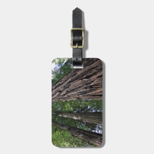 Muirの森 ラゲッジタグ (正面縦)