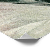 Muir Glacier、AlaskaMuir Glacier、AKのハイカー ポスター (角)