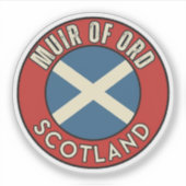 Muir of Ord, Scotland シール (正面)