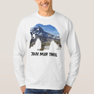 Muir Pass - John Muir Trailカスタマイズ可能なTシャツ Tシャツ