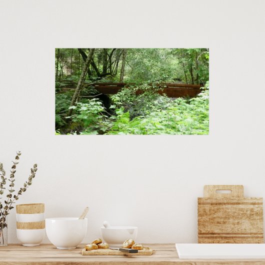 Muir Woods Bridge I ポスター (キッチン)