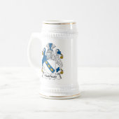 Muirheadの家紋 ビールジョッキ (正面左)