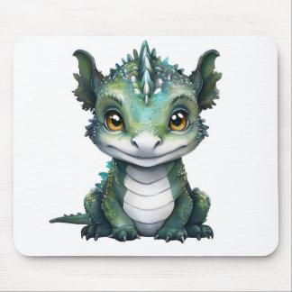 Muismat met draak マウスパッド