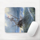 Muismat 'Ship in Storm' by Raden Saleh® マウスパッド (マウス)