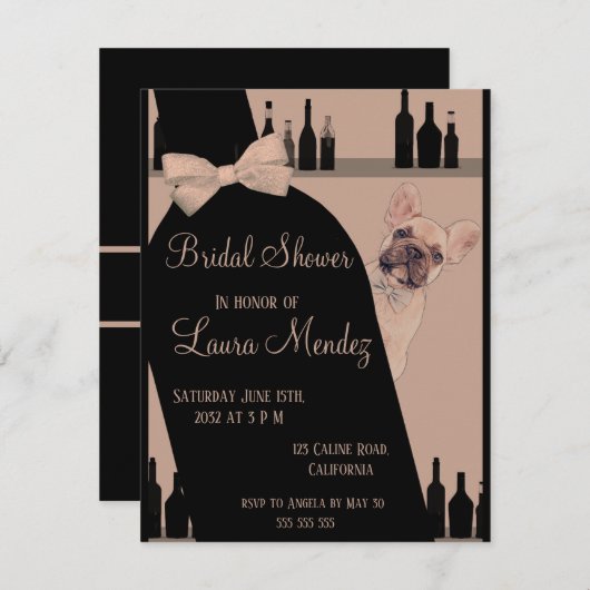 mujer artística 招待状 (正面/裏面)