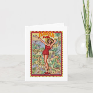 Mujer Havana:ヴィンテージクバノラハバナタルジェタ カード