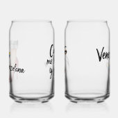 Mujer Venezolana – Orgullo, Elegancia, fuerza ve ガラス缶 (左)