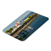 Mukilteoライトハウス（アメリカ・ワシントン州Mukilteo） マグネット (左側)