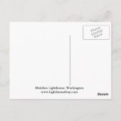 Mukilteo Light house,ワシントン葉書#1 ポストカード (裏面)