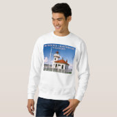 Mukilteo Light house，ワシントンSweatshirt スウェットシャツ (正面フル)