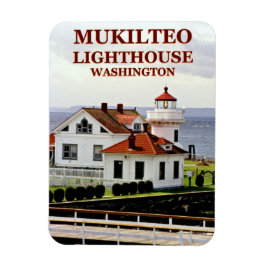 Mukilteo Light house, Washington Flexi Magnet マグネット