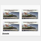 Mukilteo Light house, Washington Stickers 長方形シール (シート)