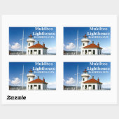 Mukilteo Light house, Washington Stickers #2 長方形シール (シート)
