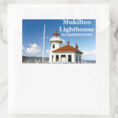 Mukilteo Light house, Washington Stickers #2 長方形シール (バッグ)