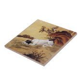 Mukongqueの蓦空鹊の~のグレイハウンドの~ジウゼッペCastiglione~ タイル (側面)