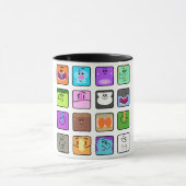 Mukpuddy - "Muklings"のコーヒー・マグ マグカップ (中央)