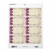 Mulberryドット名タグ ラベル (フルシート)