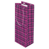 Mulberry Plaid Wine Gift Bag ワインギフトバッグ (正面アングル)