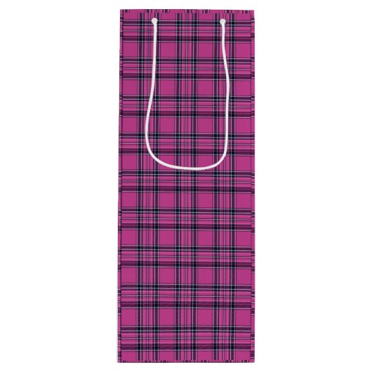 Mulberry Plaid Wine Gift Bag ワインギフトバッグ (正面)