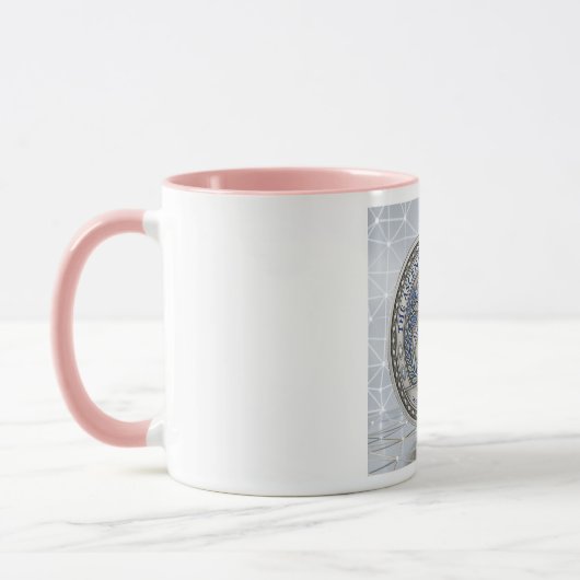 Mulberry Raccoon Coin Mug マグカップ (左)