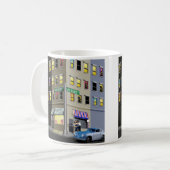 Mulberry St.とSam & Dave Aveのコーナー。 コーヒーマグカップ (正面左)