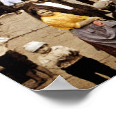 Mulberry Street, New York City, NY 1900 ポスター (角)