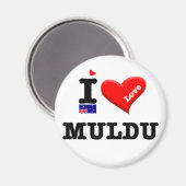 MULDU - I Love マグネット (正面/裏面)