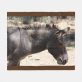 Muleのクローズアップ – アリゾナ フリースブランケット (正面(横))