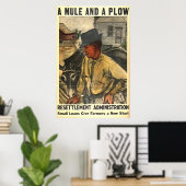 Mule and Plow 1935 ポスター (ホームオフィス)