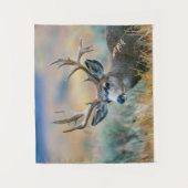 Mule Deer Buck | Grand Teton National Park Wyoming タペストリー (正面)