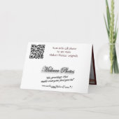 Mules Anniversaryカード – 任意カスタマイズの大事な行事 カード (裏面)