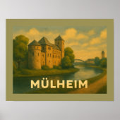 Mülheim Germany City Art ポスター (正面)