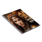 MULHER E O LEÃO ノートブック (右側)