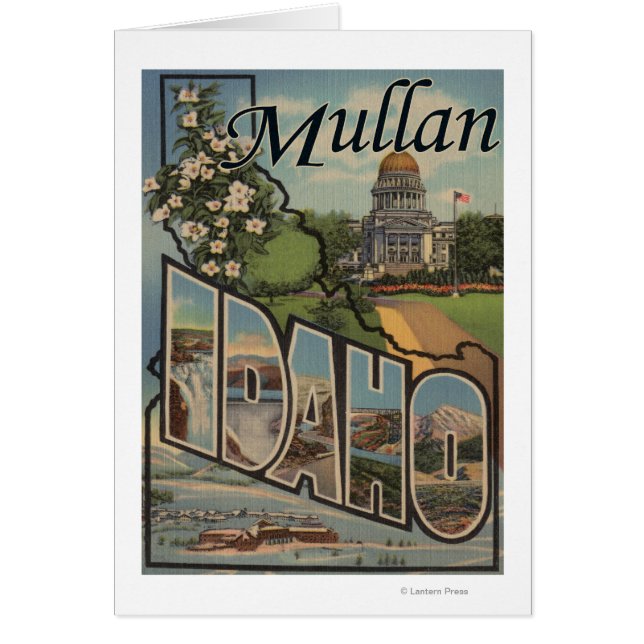 Mullan, IdahoLarge Letter ScenesMullan, ID (正面)