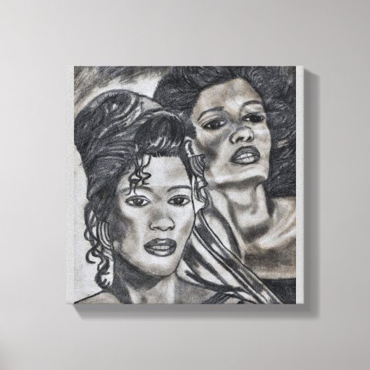 MULLATO美しいキャンバス キャンバスプリント (正面)