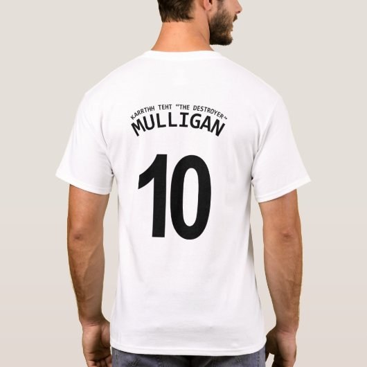 Mulligan mittens shirt tシャツ (裏面)